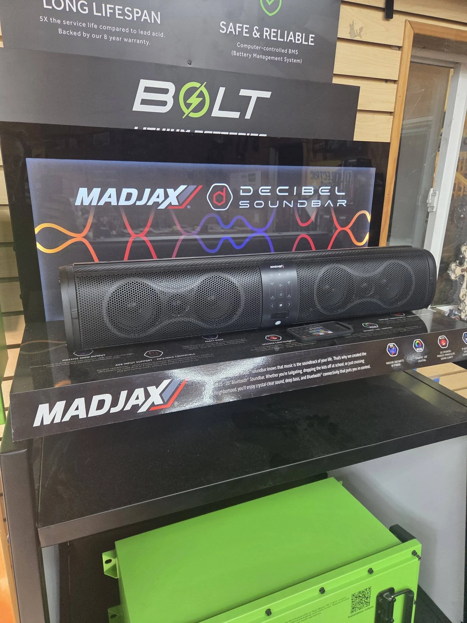 Audio options